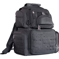 Bulldog Cases Tactical Range Handgun, Medium, Back Pack, Poly Oxford Nylon Co...