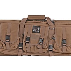 Bulldog Cases Tactical, Double Rifle Case, Tan, Nylon, 37"