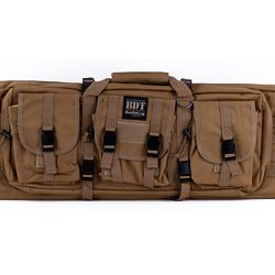 Bulldog Cases Tactical, Double Rifle Case, Tan, Nylon, 43"