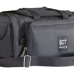 Bulldog Cases Tactical Shooters Bag, Poly Oxford Nylon Construction, Black