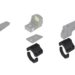 Badger Ordnance Condition One Accessory Ring Cap, 34MM, Black, Anodized