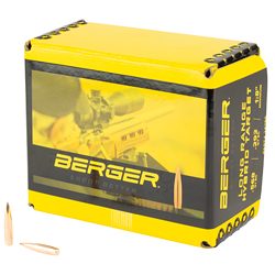 Berger Bullets 500, 243 Caliber, 6MM, 109Gr, .243 Diameter, Hybrid Target, Le...
