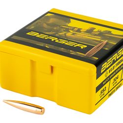 Berger Bullets VLD Target, .264 Diameter, 6.5MM, 140 Grain, Boat Tail Hollow ...