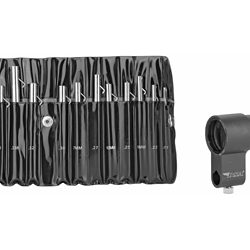 BSA Optics Bore Sighter Kit with Arbors, in Soft Case, Clam Pack