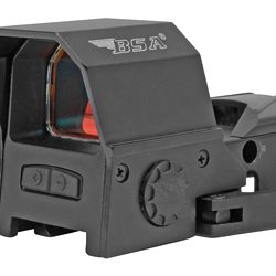 BSA Optics RS-3324RL, Red Dot with Laser, 33x24mm Objective Lens, 4 Reticles ...