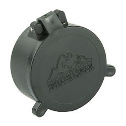 Butler Creek Flip-Open Scope Cover, Fits 1.612" Objective, Size 17, Black