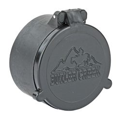Butler Creek Flip-Open Scope Cover, Fits 1.84" Objective, Size 27, Black