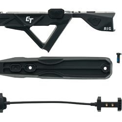 Crimson Trace Corporation RIG Grip, Angled Foregrip with Light, Black