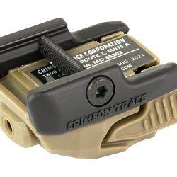 Crimson Trace Corporation Rail Master, Red Laser, Fits 1913/GLOCK, Tan