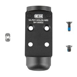 C&H Precision V4, Optic Mounting Plate, For Prodigy to Holosun 407K/507K, Mat...