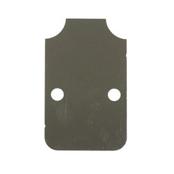 C&H Precision RMR Sealing Plate, Fits the Trijicon RMR, Stainless Steel, Silver