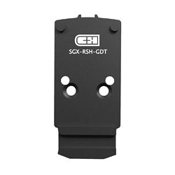 C&H Precision Optic Mounting Plate, Glock Dovetail, Fits Optic Ready Sig Saue...
