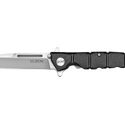 Cold Steel Medium Luzon, Folding Knife, 8Cr13MoV Steel, Plain Edge, 4" B...