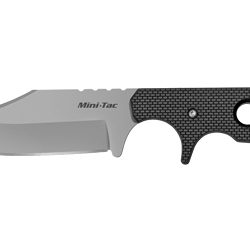 Cold Steel Mini Tac Bowie, Fixed Blade Knife, 3.625" Blade, Plain Edge, ...