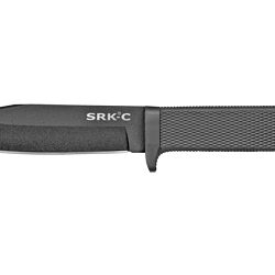 Cold Steel SRK Compact, Fixed Blade Knife, 5" Blade, SK-5 with Black Tuf...