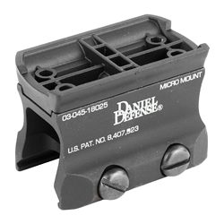 Daniel Defense Micro Aimpoint Mount, Fits Picatinny, Includes Lower 1/3 Adapt...