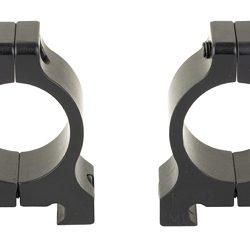 DNZ Freedom Reaper, 2 Piece, 1" Rings, Medium Height, , Vertical Closure, Black