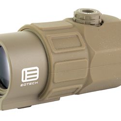 EOTECH G45 Magnifier, 5X Magnification, No Mount, Matte Finish, Tan G45.NMTAN