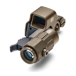 EOTECH EXPS3-0 Holographic Sight, Red 68 MOA Ring with 1 MOA Dot Reticle, Nig...