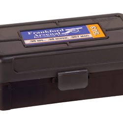 Frankford Arsenal Hinge-Top Ammo Box, 503, 50 Rounds, Fits 38 Special, 357 Ma...
