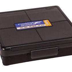 Frankford Arsenal Hinge-Top Ammo Box, 1008, 100 Rounds, Fits 10MM, 40S&W and ...