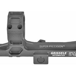 Geissele Automatics Super Precision, Extended Mount, 30mm, Black Color, Anodi...