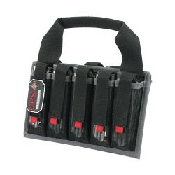 GPS Magazine Tote, Black, Soft, Fits 10 SA Pistol Mags