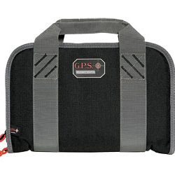 GPS Pistol Case, Black, Soft, Up To 2 Pistols