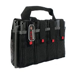 GPS Magazine Tote, Black, Soft, Fits 8 AR Style Mags