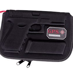 GPS Molded, Pistol Case, Black, Soft, Fits Glock