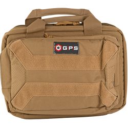GPS Pistol Case, Flat Dark Earth, 15", 600 Denier Polyester
