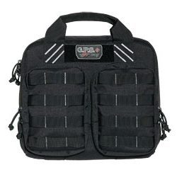 GPS Tactical, Range Bag, Black, Soft, Up To 2 Pistols