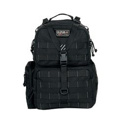 GPS Tactical, Backpack, Black, Soft, 3 Internal Pistol Cases
