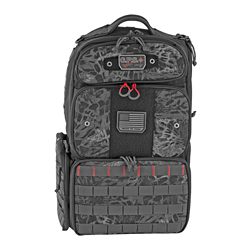 GPS TAC RANGE BACKPACK TALL BLACKOUT