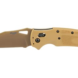 Hogue SIG K320 M17/M18, Folding Knife, PVD Finish, Coyote Tan Blade and ...