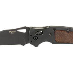 Hogue SIG K320 AXG Classic, Folding Knife, Cerakote Finish, Black, Tanto...
