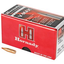 Hornady V-Max, .243 Diameter, 6MM/243 Winchester, 87 Grain, Ballistic Tip, 10...