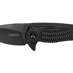 Kershaw SPOKE, Folding Knife/Assisted, 4CR14, black-oxide, Plain, Drop P...