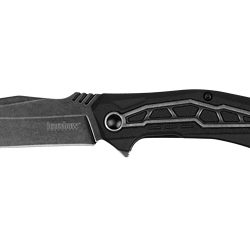 Kershaw Flatbed, Folding Knife/Assisted Open, 3.1" Blade, Tanto Point, 8...