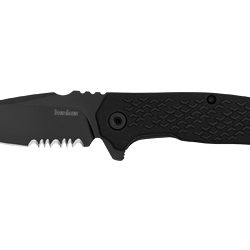 Kershaw Conduit, Folding Knife, Assisted Opening, 2.9" Spear Point, Comb...