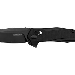 Kershaw Monitor, Folding Knife, Flipper Assisted Opening, Plain Edge, D2...