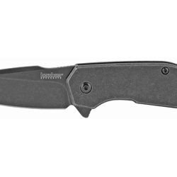Kershaw Gravel, 2.5" Folding Knife/Assisted, Drop Point, Plain Edge, 8CR...