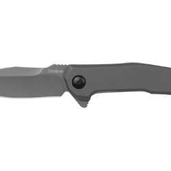 Kershaw Helitack, Folding Knife, Flipper Assisted Opening, Plain Edge, 8...