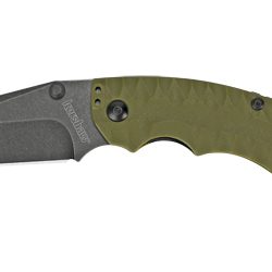 Kershaw Shuffle II, Folding Knife, 8CR13MOV/BlackWash, Plain, Tanto Poin...