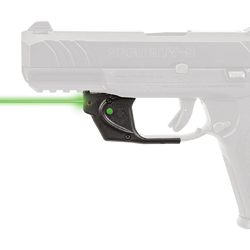 Viridian Weapon Technologies E-Series, Green Laser, Fits Ruger Security 9, Black