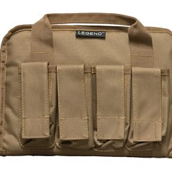Legend Outdoor Gear Pegasus Tactical Pistol Case, Polyester Construction, 12....