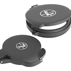 Leupold Alumina Flip Back Lens Cover Kit, Lens Protector, Matte Black, Fits 4...
