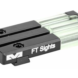 Meprolight Fiber-Tritium Bullseye, Tritium Rear Sight, Green, Fits GLOCK, All...