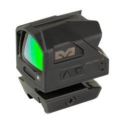 Meprolight MCO Pro, Non Magnified Red Dot, 2 MOA Dot w/68 MOA Circle, 5-Segme...