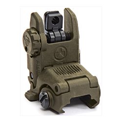 Magpul Industries MBUS Back-Up Rear Sight Gen 2, Fits Picatinny Rails, Flip U...